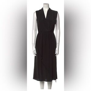 Vince Silk Black Dress Silk- Size XS